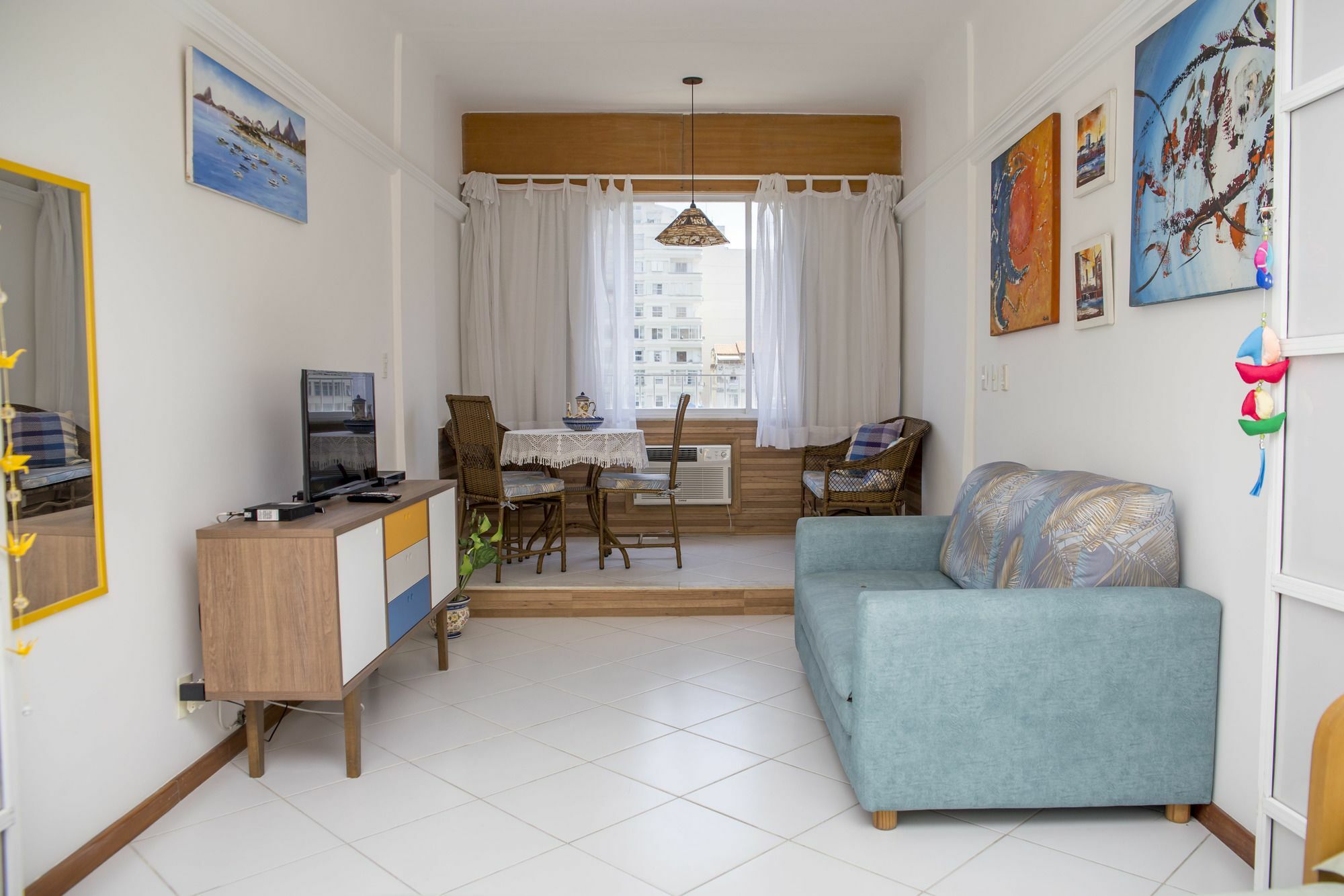 Apartamento Conjugadao Vista Mar Em Copa Rbr58802 *